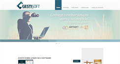 Desktop Screenshot of gestisoft.pt