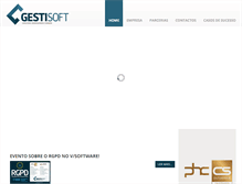 Tablet Screenshot of gestisoft.pt